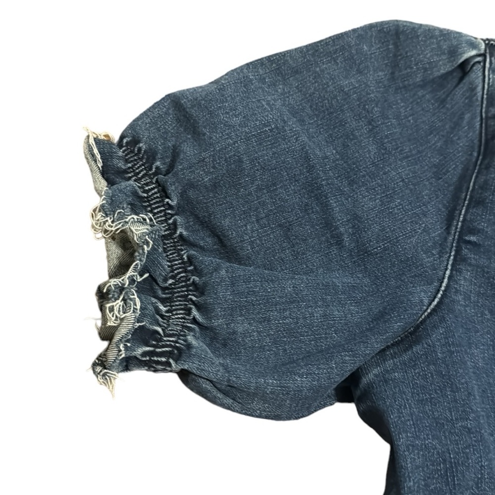 SHOW ME YOUR MUMU Zoey denim dress maritime blue - Picture 7 of 9